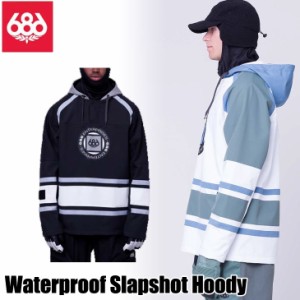 23-24 686 シックスエイトシックス ウェアー Waterproof Slapshot Hoody ウォータープルーフ  ship1