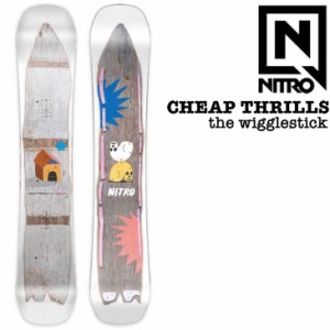 23-24 NITRO ナイトロ スノーボード  CHEAP THRILLS x the wigglestick  ship1