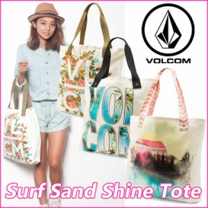 volcom トートバッグ ボルコム レディース 【Surf Sand Shine Tote 】VOLCOM トート 【メール便不可】【返品種別】