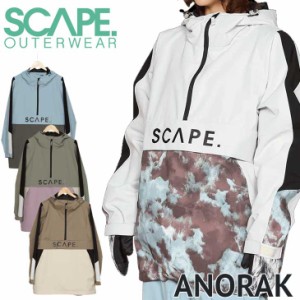 23-24 SCAPE エスケープ ウェアー メンズ レディース  UNISEX / ANORAK アノラック ジャケット   ship1