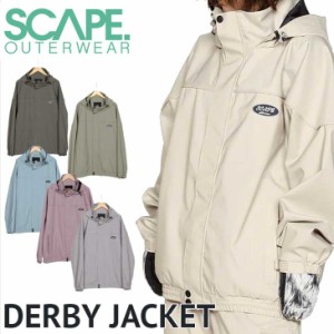 23-24 SCAPE エスケープ ウェアー メンズ レディース  UNISEX / DERBY JACKET ダービー ジャケット   ship1