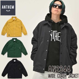 23-24 ANTHEM アンセム ウェアー ジャケット WIDE COACH JACKET AN2344 コーチジャケット ユニセックス   ship1