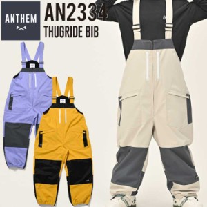 23-24 ANTHEM アンセム ウェアー ビブパンツ THUGRIDE BIB AN2334 ユニセックス   ship1