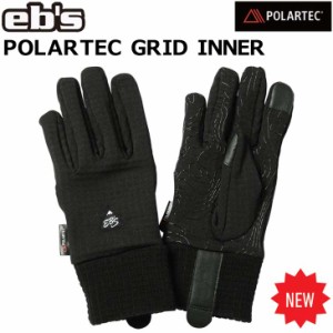 23-24 ebs エビス スノーボード グローブ インナー POLARTEC GRID INNER ポーラテック グリッドインナー 