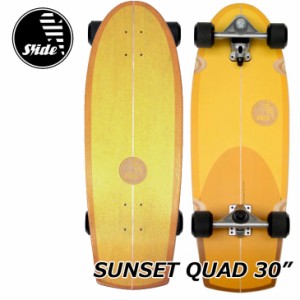 Slide surf skateboardsスライド サーフ スケート スケボーコンプリート【SUNSET QUAD 30 】正規品 ship1