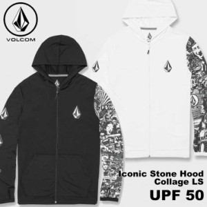 ボルコム VOLCOM ラッシュガード メンズ  ICONIC STONE HOOD COLLAGE LS フーディー 23vsu A9312203 ship1【返品種別OUTLET】