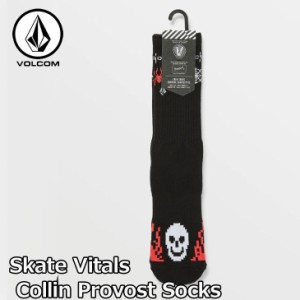 ボルコム VOLCOM ソックス クルー 靴下 メンズ Skate Vitals Collin Provost Socks  D6342304 