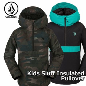 23-24 ボルコム VOLCOM スノーボード ウェアー キッズ  Kids Sluff Insulated Pullover ジャケット  I0452400  ship1