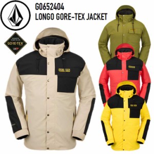 23-24 ボルコム VOLCOM スノーボード ウェアー  LONGO GORE-TEX JACKET G0652404 ロンゴ ジャケット   ship1