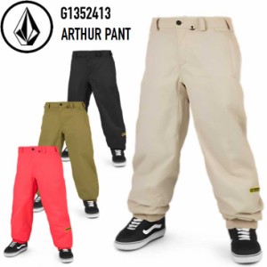 23-24 ボルコム VOLCOM スノーボード ウェアー  ARTHUR PANT G1352413 パンツ   ship1