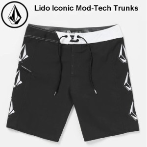 ボルコム VOLCOM サーフパンツ 海パン 2024春夏 Lido Iconic Mod-Tech Trunks A0812411 ship1