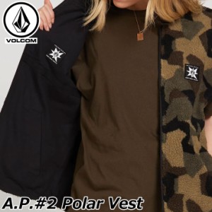 ボルコム VOLCOM メンズA.P.#2 Polar Vest リバーシブルベストジャケット A1831950 【返品種別OUTLET】