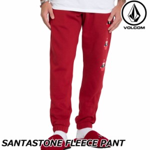 VOLCOM ボルコム スェットパンツ SANTA STONE FLEECE PANT  A1241950 