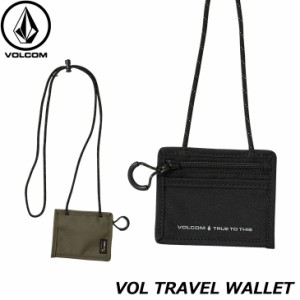  ボルコム VOLCOM 財布 VOL TRAVEL WALLET D60120JA 