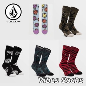 ボルコム VOLCOM ソックス 靴下 CREWメンズ  Vibes Socks    D6302003 