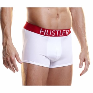 Hustler Mens 定番ボクサーブリーフ Mサイズ MH1│ホワイトorブラック メンズショーツ 男性用下着 5000円以上送料無料