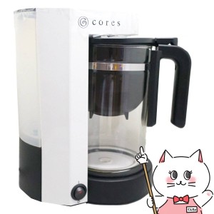 コレス EMA302WH 5カップコーヒーメーカー C302WH[cores][ドリップ 5杯分 750ml ゴールドフィルター][送料無料](1216439)