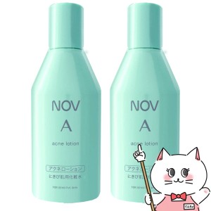 [2個セット]ノエビア NOVノブ Aアクネローション 100ml×2本[化粧水][医薬部外品][送料無料](6021369-set2)