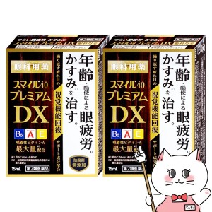 【第2類医薬品】[セット]スマイル40プレミアムDX 15ml×2個[ライオン][メール便発送OK](6040404-set1)