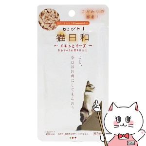 わんわん 猫日和レトルト チキンとチーズ 40g[happiest](6041064)