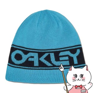 オークリー Oakley FOS901066 9W7 TNP REVERSIBLE BEANIE BRINGHT BLUE/BLACKOUT [リバーシブルビーニー フリーサイズ][送料無料](605436