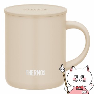 THERMOS サーモス 真空断熱マグカップ 350ml JDG-352C BE ベージュ [蓋付きマグカップ][送料無料](6057334)