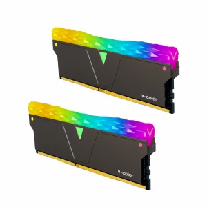 V-Color TL1636818A-E6PRKWK Prism Pro RGB U-DIMM シリーズ PC4-28800(DDR4-3600) 32GB (16GB×2) メモリキット