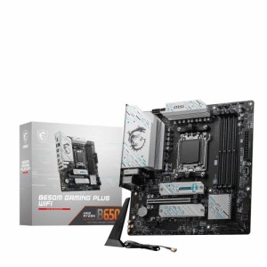 MSI B650M GAMING PLUS WIFI AMD B650チップセット搭載MicroATXマザーボード