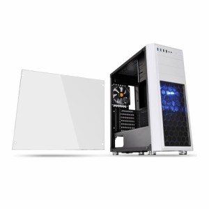 Thermaltake Versa H26 White /w casefan CA-1J5-00M6WN-01 [ホワイト] 組みやすさを追求したミドルタワー型PCケース