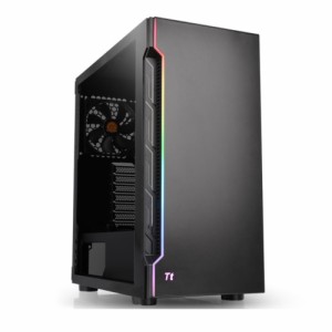 Thermaltake H200 TG RGB CA-1M3-00M1WN-00 [ブラック] 強化ガラスのスイングドアパネルを採用したミドルタワー型PCケース