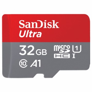 SanDisk SDSQUA4-032G-GN6MN SanDisk Ultraシリーズ microSDHCカード 32GB　海外パッケージ品