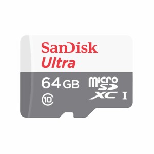 SanDisk SDSQUNR-064G-GN3MN SanDisk製 Ultraシリーズ microSDXCカード 64GB 海外パッケージ品