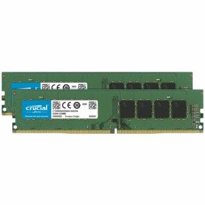 Crucial CT2K8G4DFRA32A 容量16GB(8GB×2枚)、CL=22-22-22-22、DDR4-3200MHz