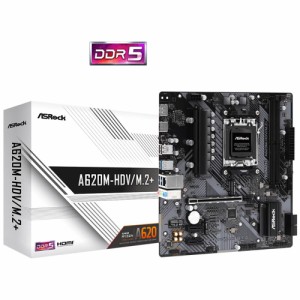 ASRock A620M-HDV/M.2+ AMD A620チップセット搭載MicroATXマザーボード