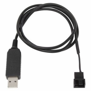 アイネックス CA-USB12VA ファン用USB電源変換ケーブル 12V昇圧タイプ