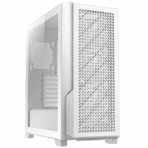 Antec P20C WHITE PWMファン3個、強化ガラス搭載のE-ATX対応ミドルタワーケース ホワイト