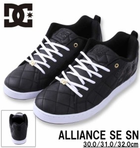 大きいサイズ DCSHOES スニーカー (ALLIANCE SE SN) ブラック×ブラックプリント 30cm 31cm 32cm/1240-3323-2-100