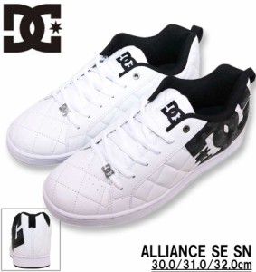 大きいサイズ DCSHOES スニーカー (ALLIANCE SE SN) ホワイト×ブラック 29cm 30cm 31cm 32cm/1240-4202-1-100