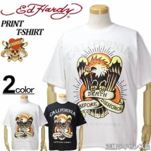 ★SALE価格★大きいサイズ Ed Hardy エドハーディー 半袖Tシャツ イーグル 3L 4L 5L/BS-23251501【セール品のため返品交換不可】