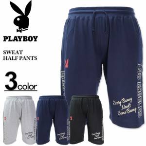 ★SALE価格★大きいサイズ PLAYBOY(プレイボーイ) プリント ハーフパンツ 3L 4L/IS-SPPB-12512-1A【セール品のため返品交換不可】