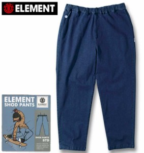 大きいサイズ ELEMENT SHOD ストレッチパンツ インディゴ 3L 4L 5L 6L/1274-3370-3-118