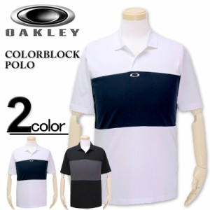 ★SALE価格★大きいサイズ OAKLEY(オークリー) ゴルフ 鹿の子ポロシャツ 半袖 COLOR BLOCK POLO/XL XXL 3XL/OS-434322【セール品のため返