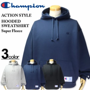 大きいサイズ Champion(チャンピオン) ACTION STYLE 裏起毛スウェットプルパーカー XXL XXXL/BW-C3-W127