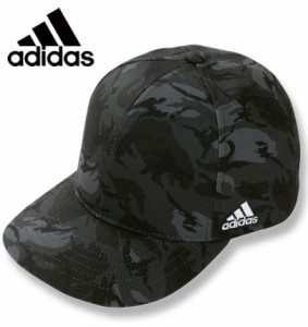 大きいサイズ adidas アディダス ポリエステルサージ キャップ ブラックカモ 4L/62〜65cm 1270-4231-1-46