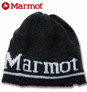 大きいサイズ Marmot ベーシックロゴニットキャップ ブラック 4L/56cm 1270-0330-2-49