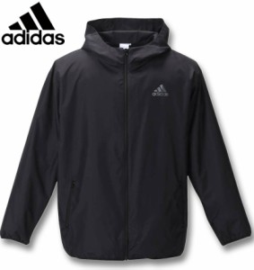 大きいサイズ adidas アディダス ウーブンフードジャケット ブラック 3XO〜8XO/1273-3350-2-149