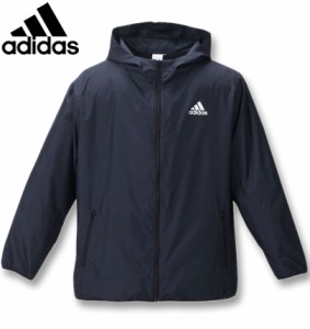 大きいサイズ adidas アディダス ウーブンフードジャケット ダークネイビー 3XO〜8XO/1273-3350-3-149