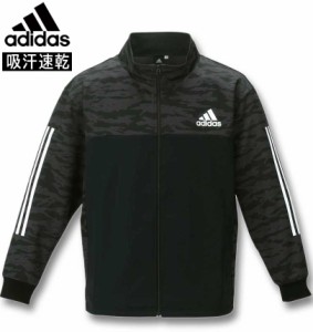 大きいサイズ adidas(アディダス) カモフラプリントウォームアップジャケット ブラックカモ 3XO〜8XO/1276-2324-2-149