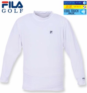 大きいサイズ FILA GOLF ハイネックインナーシャツ ホワイト 3L 4L 5L 6L/1278-2368-1-49