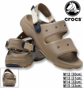 大きいサイズ crocs クロックス サンダル(CLASSIC ALL TERRAIN SANDAL) カーキ×マルチ M12/30cm M13/31cm M14/32cm M15/33cm 1240-3237-